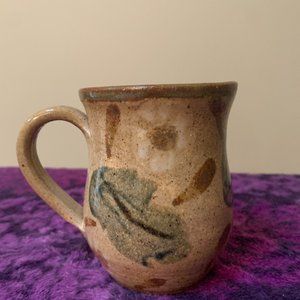 LITTLE MOUNTAIN POTTERY CLAY HAND THROWN MUG